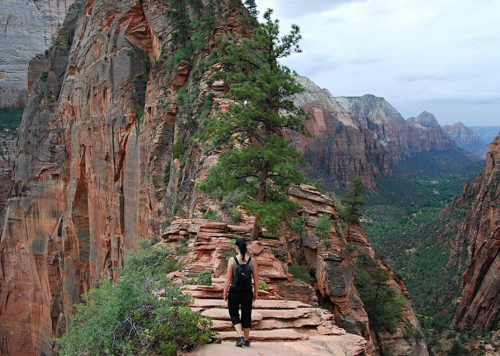 #3. Zion: Hike Angels Landing